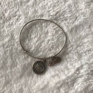 Alex & Ani US Navy Silver Adjustable Bracelet